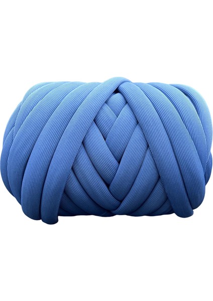 1000G Tıknaz Iplik Kol Örgü Ipliği Jumbo Boru Şeklindeki Iplik Eşarp Kazakları Için Hacimli Iplik Koyu Mavi (Yurt Dışından) fırsatları
