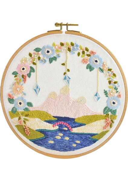 Başlayanlar Için Tam Kapsamlı Nakış Başlangıç Bambu Nakış 1 (Yurt Dışından)