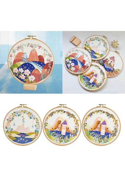 Başlayanlar Için Tam Kapsamlı Nakış Başlangıç Bambu Nakış 1 (Yurt Dışından) modelleri