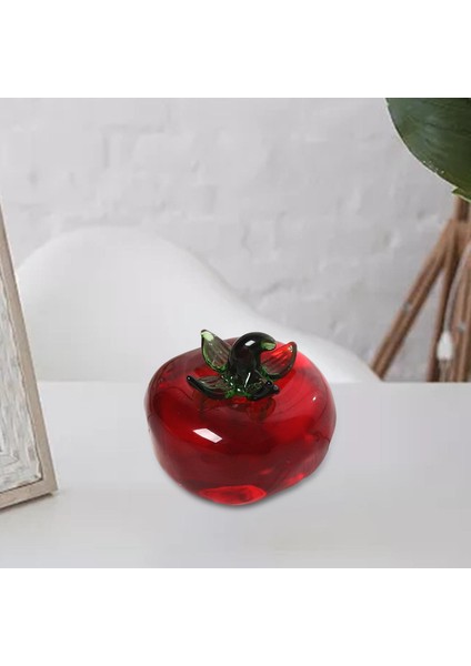 Mutfak Odası Dekorasyon Domates Çapı Için Kristal Heykel Heykelcik Süsleme 6cm (Yurt Dışından) indirimleri