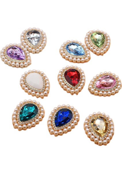 10X Gözyaşı Takılar Dıy El Sanatları Saç Yay Taklidi Flatback Süsleme (Yurt Dışından) fiyatları