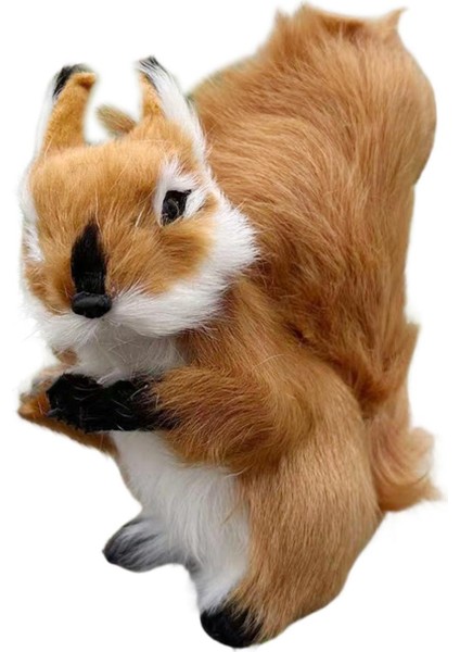 Heykelcik Şömine Figür Sincap Heykeli 16X7X16CM (Yurt Dışından)