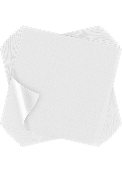 100 Yaprak Nakış Tepesi Folyo Önceden Kesilmiş Temizle Yıkanabilir Sabitleyici Nakış 10 x 10 Inç (Yurt Dışından) fırsatları