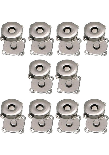 10 Set Zanaat Giyim Çantası Için Toka Dikme 14MM Ceket. (Yurt Dışından) modelleri