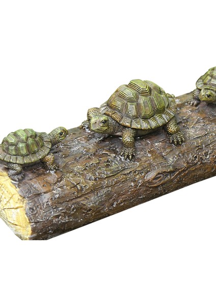 Su Yüzen Kaplumbağa Süsleme Hayvanları Pandio Masası Için Heykelcik Bahçesi Heykeli (Yurt Dışından) modelleri
