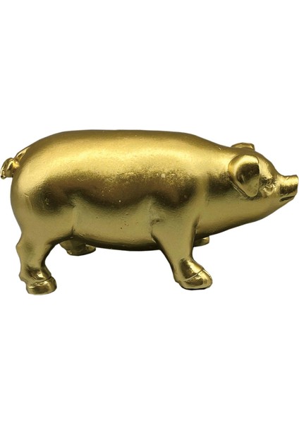 Odası Üstü Kitaplık Için Domuz Heykeli Hatıra Heykelcik (Yurt Dışından)