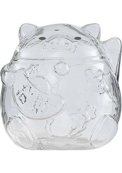 Çocuklar Için Şeffaf Şanslı Kedi Piggy Banka Dekorasyon Süsleri (Yurt Dışından) modelleri