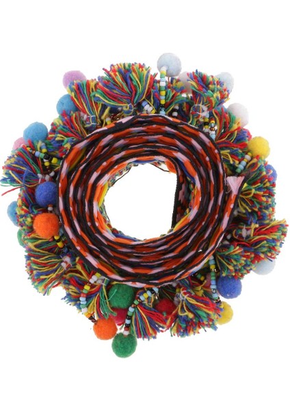 1 Yard Saçak Püsküller Örgü Jakarlı Ş Bezemeler 60MM (Yurt Dışından)