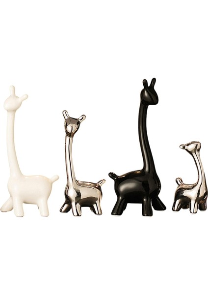 Zürafa Heykeli Süs Icı Ev Oturma Odası 4 (Yurt Dışından) fırsatları