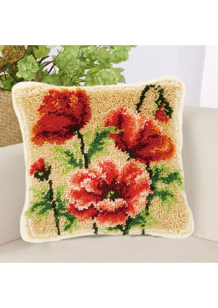 Çiçek Mandalı Kitleri Dıy Ik Örtüsü Minder Örtüsü (Yurt Dışından) fiyatları