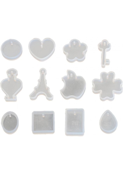 12X Reçine Kolye Modelleri Delikli Epoksi Reçine Dayanıklı Çeş Şekilli Takı (Yurt Dışından) indirimleri