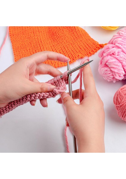 11 Çift Örgü 25CM Tek Sivri Örgü Düz (Yurt Dışından) fırsatları