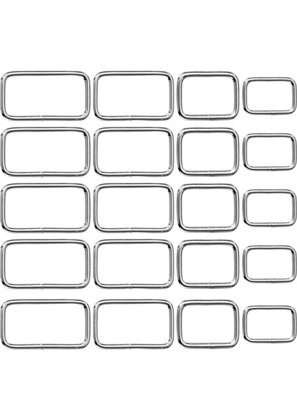 Metal Dikdörtgen Döngü Tel Şekillendirilmiş 20MM 25MM 32MM 38MM 4 Ğır (Yurt Dışından) fiyatları