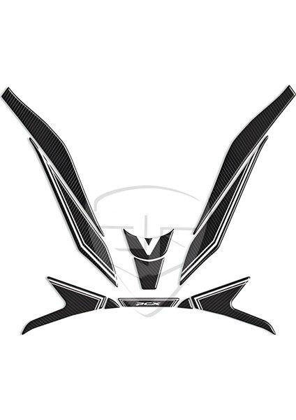 Honda Pcx 125/150 2014-2024 Uyumlu Jant Şeridi