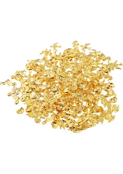 Lot 200X Alaşımlı Metal Dolgu Epoksi Reçine Dolum Takı D (Yurt Dışından)