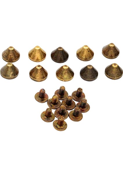 10 Punk Dekoratif Perçinler Perçinler Vida Perçinler Sivri Perçinler Dıy (Yurt Dışından) modelleri