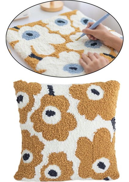 Çemberli Iılıfı Setleri Dıy Ik Örtüsü Iğne Sanatları Sarı Çiçek (Yurt Dışından) fırsatları