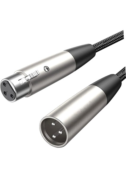 Xlr Ağır Hizmet Uzatma Naylon Hoparl Karıştırıcısı Için Örgülü 0.3m (Yurt Dışından)