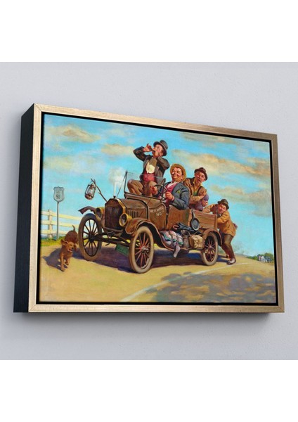Çerçeveli Westward Ho Brothers Iı TABLOSU-6630