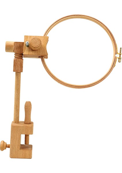 Ayarlanabilir Çapraz Ş Rafı Nakış Kucak Standı Çember D Ahşap Stand 20 cm Döngü (Yurt Dışından)