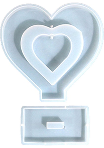 Fotoğraf Çerçevesi Kalıp Sevgililer Günü Hediyesi Reçine Kalıp (Yurt Dışından)