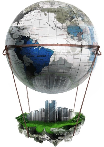 Balon Süsleme, Balon Küreli Iç Sarkık (Yurt Dışından)