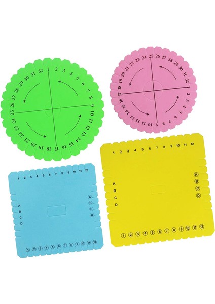 Disk 4 /takım Kare Yuvarlak Bilezik Kolye Takı Için (Yurt Dışından) modelleri