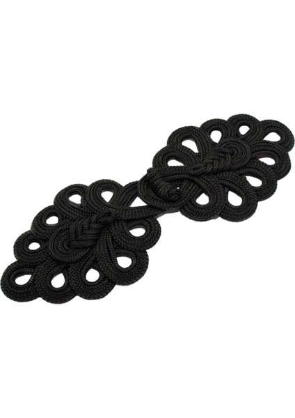 Çin Düğüm Kurbağa Düğmesi Moda El Yapımı Düğme Tang Takım Elbise Eşarp Hanfu Siyah (Yurt Dışından) indirimleri