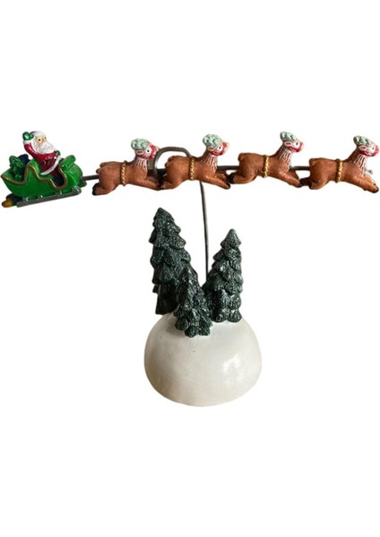 Uzakta Uçan Kı Animasyonlu Noel Ü Heykeli (Yurt Dışından)