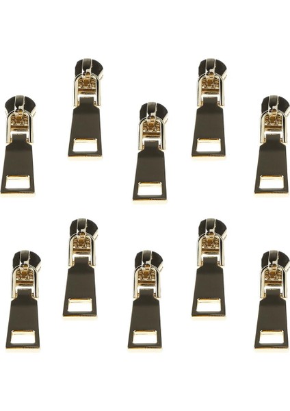 10 #5 Fermuar Irıcılar Zip Fermuar Dikmek Altın (Yurt Dışından)