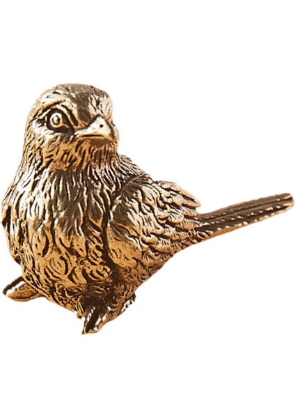 Pirinç Serçesi Süsleme El Işi Çay Pet Serçe Heykeli Apartman Kitaplık (Yurt Dışından) modelleri
