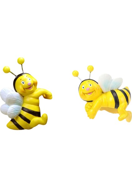 2x Heykeller Minyatür Heykel I Parçası Üstü Dekorasyonu (Yurt Dışından)