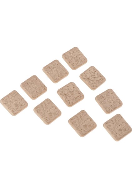 10 Sap Düğmesi Modern Ş Raptiye 2x2 cm Kot Çanta Ş Aksesuarı (Yurt Dışından)