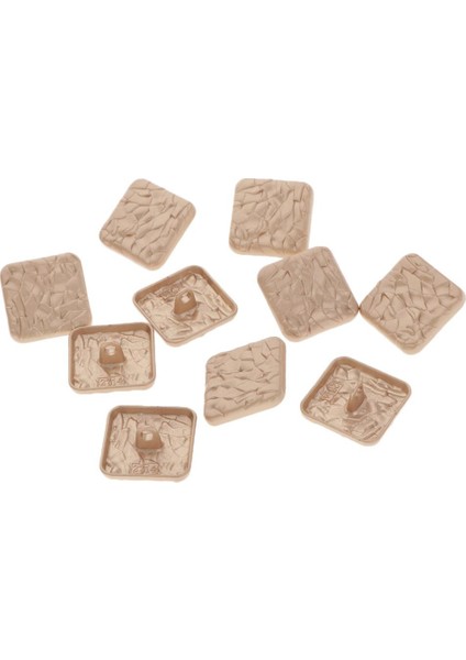 10 Sap Düğmesi Modern Ş Raptiye 2x2 cm Kot Çanta Ş Aksesuarı (Yurt Dışından) fiyatları
