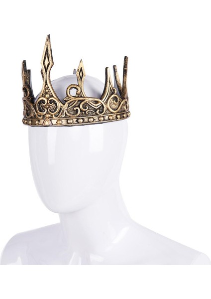Erkekler I Tacı Parti Süslemeleri Cosplay Tacı Pu Softcrown (Yurt Dışından)