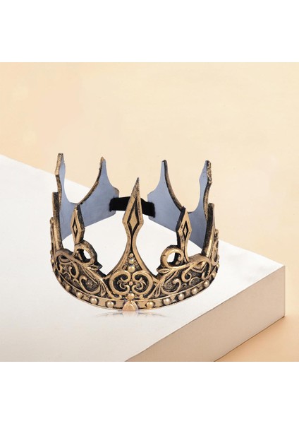 Erkekler I Tacı Parti Süslemeleri Cosplay Tacı Pu Softcrown (Yurt Dışından)