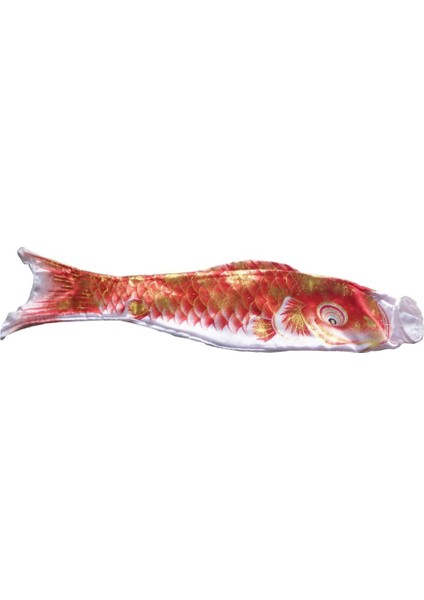 Koi Windsock Kırmızı Naylon Uçurtma Japon Bayrağı Dekorasyon 110 cm (Yurt Dışından)