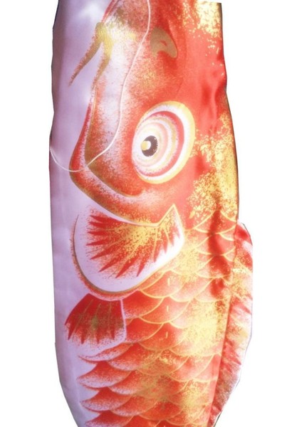 Koi Windsock Kırmızı Naylon Uçurtma Japon Bayrağı Dekorasyon 110 cm (Yurt Dışından)