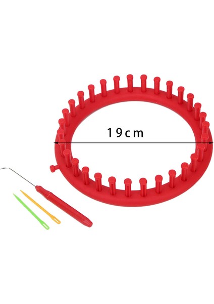Ş Örücü Başlangıç Çapı 19CM Için Tığ Ş Örgüsü ile Örgü Tezgahı (Yurt Dışından) fırsatları