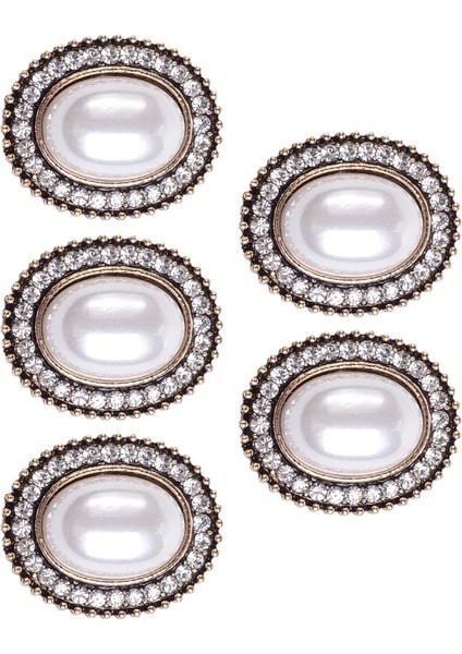 Dıy El Sanatları Süs D Için 5 Rhinestone Düğ Bezemeler Flatback (Yurt Dışından) fırsatları