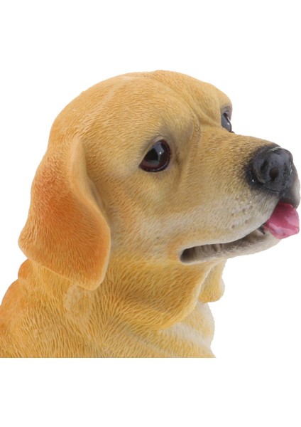Labrador Figürleri Heykelleri Mini Reçine Zanaat Minyatür (Yurt Dışından)
