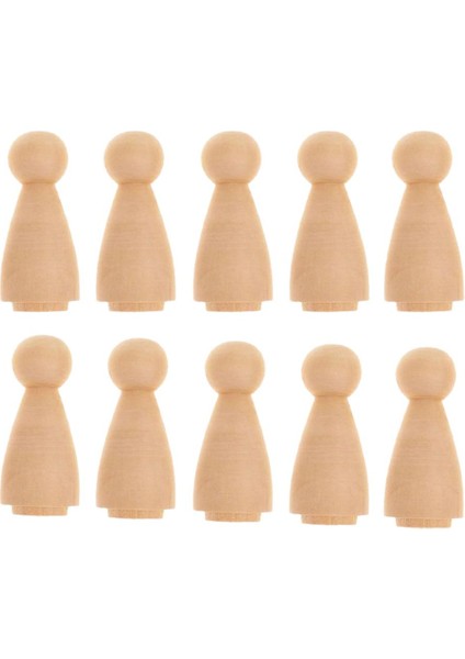 10X Ahşap Peg Şekil Ğı Meşe Palamudu Düğün Dekor Kek Toppers Dıy Oyuncaklar 04 (Yurt Dışından) fırsatları