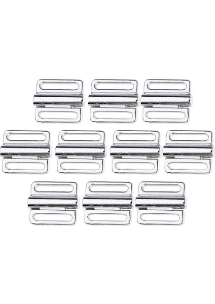 10 Metal Askı Ayarlayıcı Irıcılar Lingerie Bikini 10MM (Yurt Dışından)