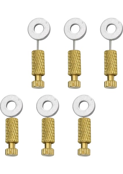 6 Ş Konumlandırma Pimleri, El Sanatları Yerleş Pimleri, Pirinç Dıy (Yurt Dışından)