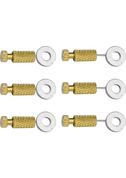 6 Ş Konumlandırma Pimleri, El Sanatları Yerleş Pimleri, Pirinç Dıy (Yurt Dışından) fiyatları