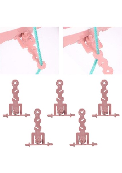 5x Yün Örme Makinesi Elden Knited Eşarp El Yapımı Dıy Tel Izgarası. (Yurt Dışından) fırsatları