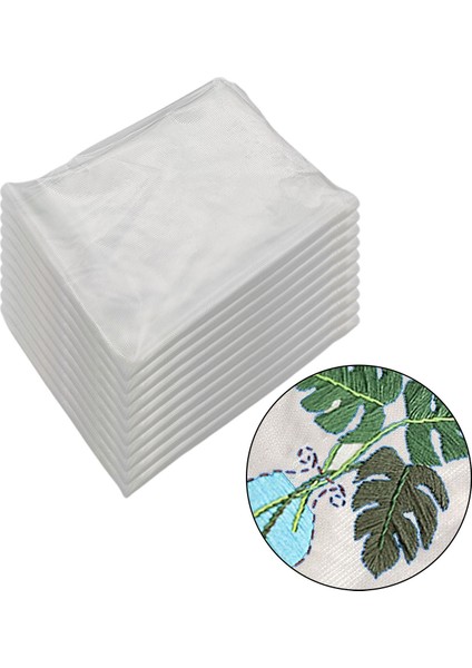 5/10X Su Çözünür Nakış Dengeleyicisi Üst Kumaş Dikiş Çapraz Dikiş 10 Saçlar (Yurt Dışından) modelleri