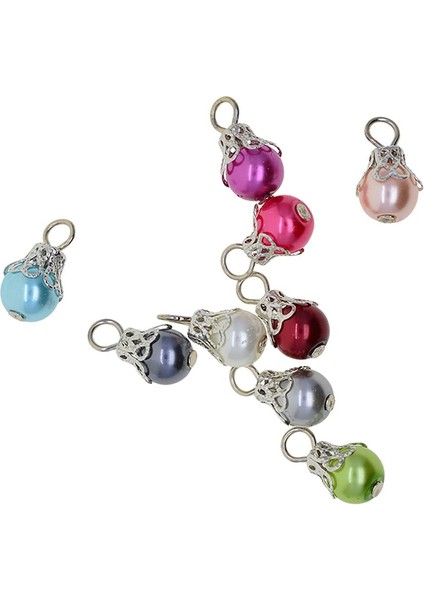50 Çiçek Renkleri Charm Kolye Süsleme Için 50 Çiçek Kolye (Yurt Dışından)