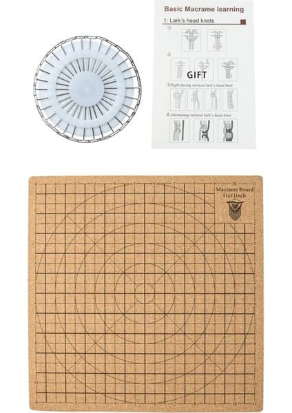 30 Makrome Pimler Engelleme Panosu Dayanıklı Makrome Panosu 30CM (Yurt Dışından) modelleri