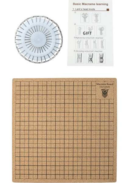 30 Makrome Pimler Engelleme Panosu Dayanıklı Makrome Panosu 30CM (Yurt Dışından) fırsatları